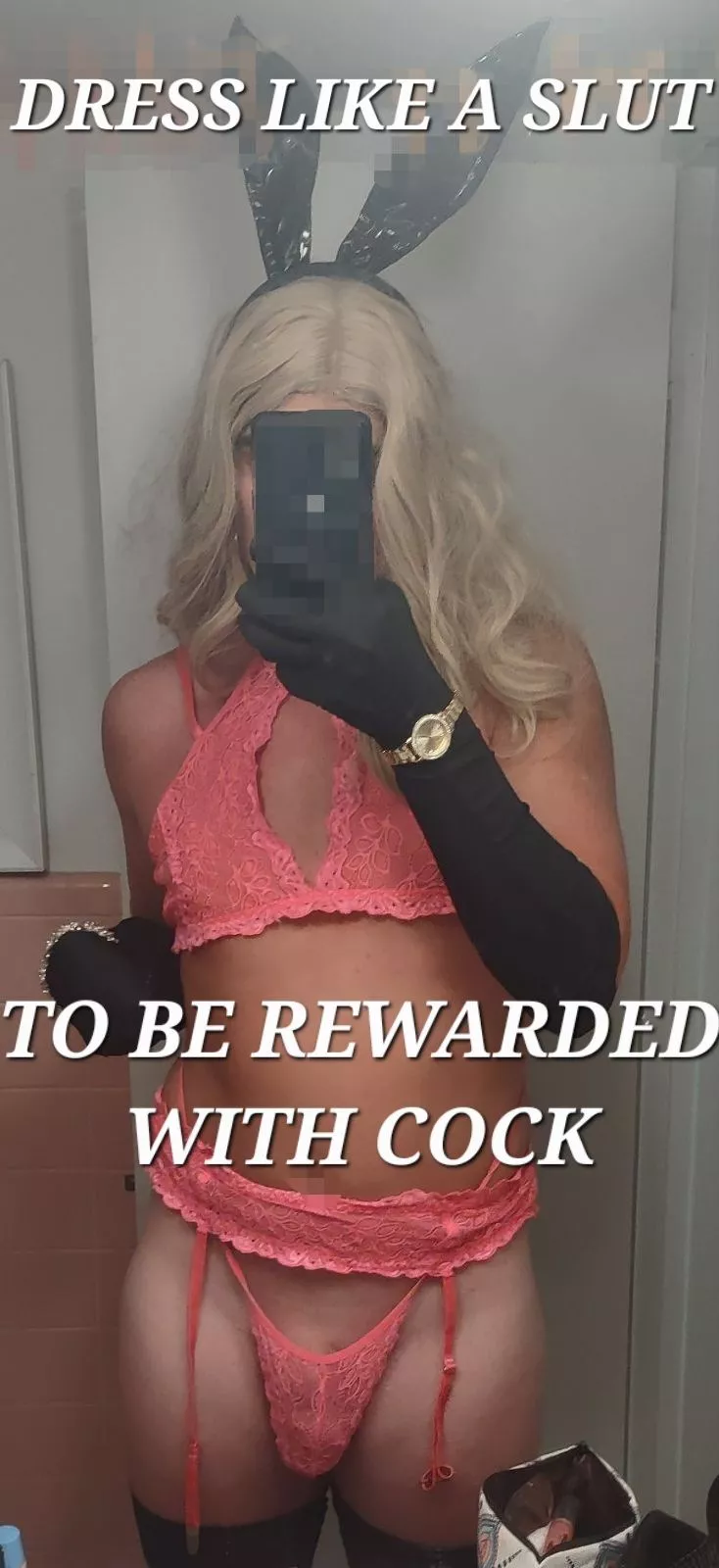 Simple sissy behavioral conditioning 😘 