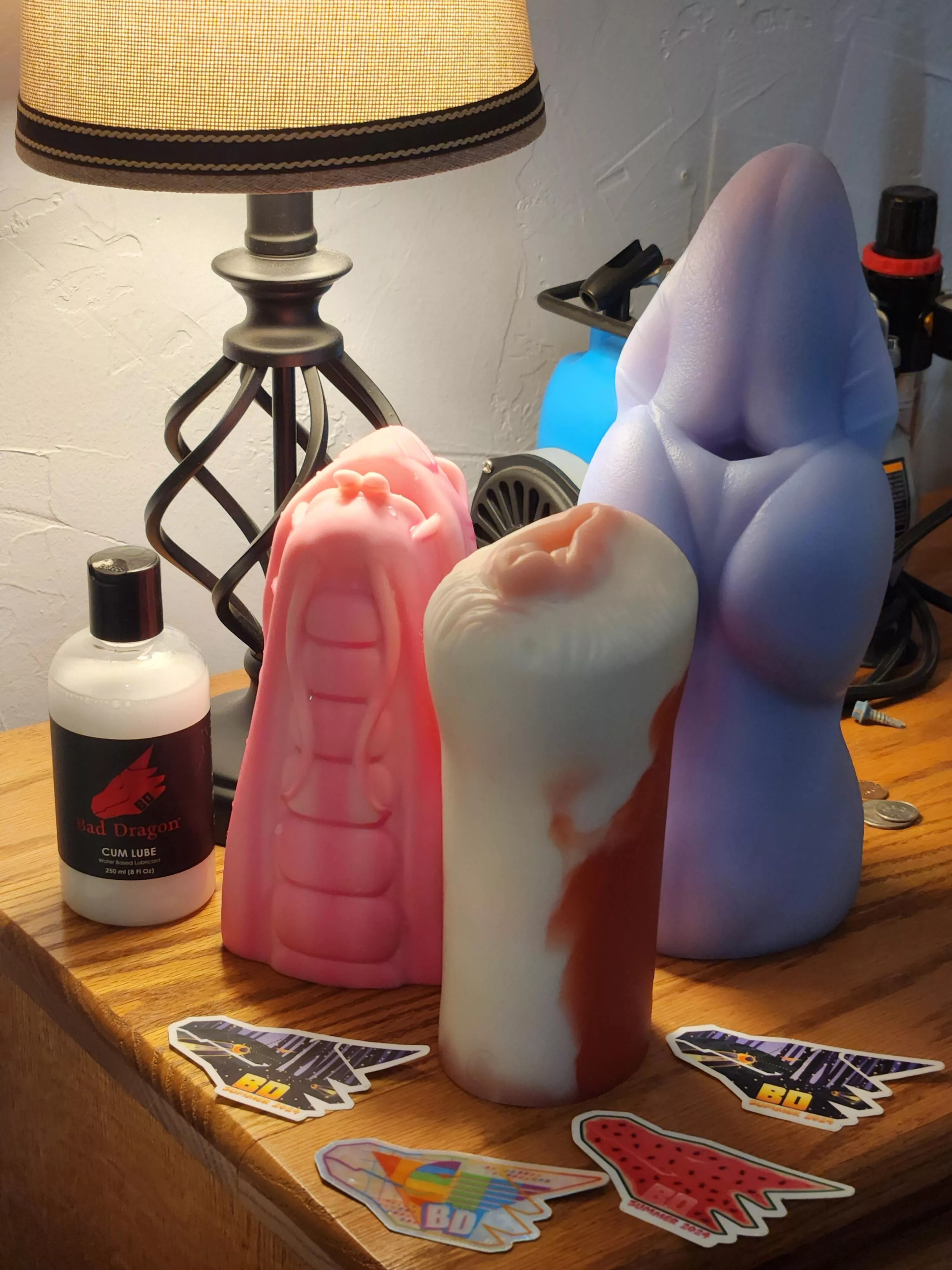 Updated bad dragon natasha signature next to my others! Updated bad dragon natasha signature next to my others!