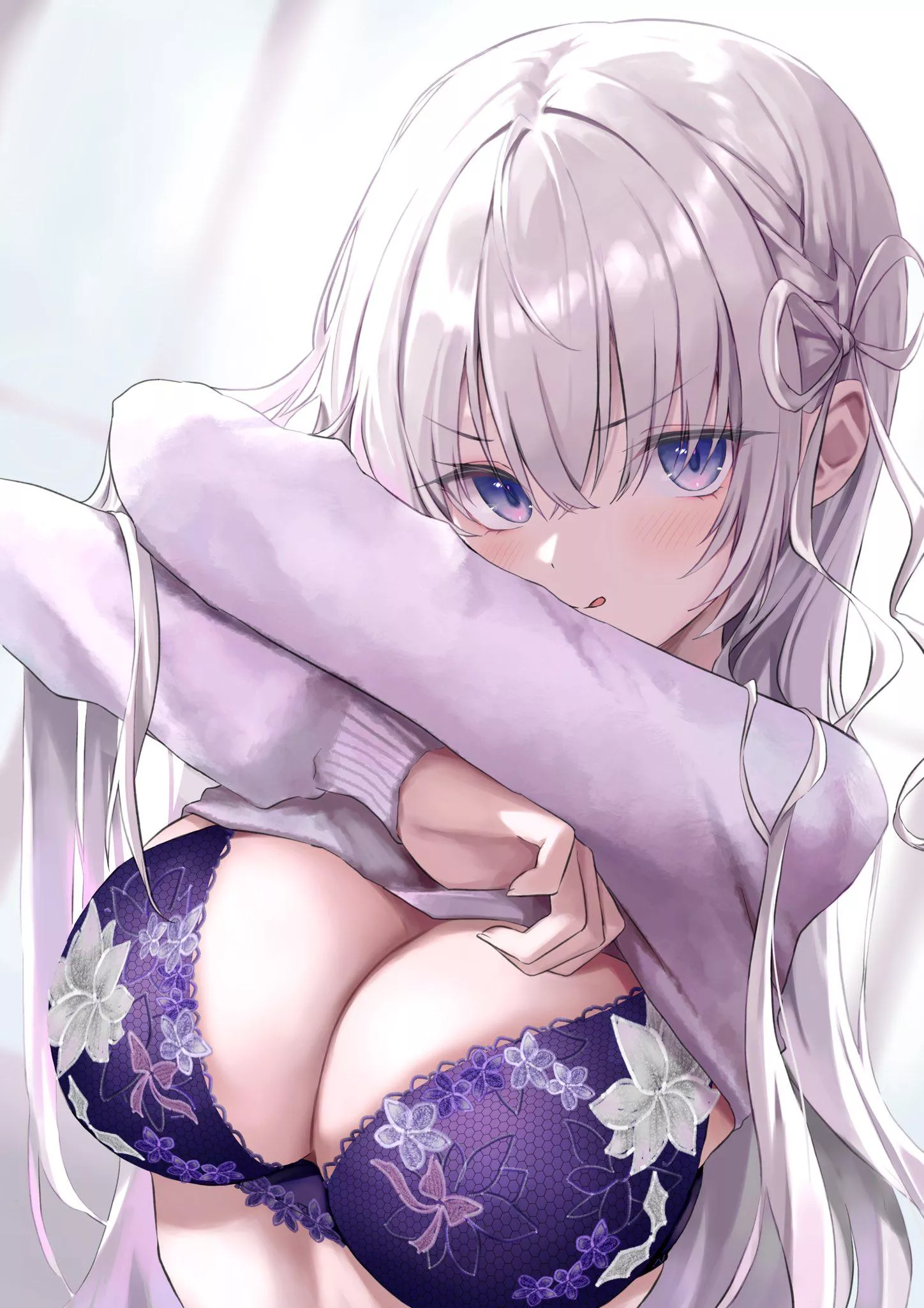 Very nice purple bra