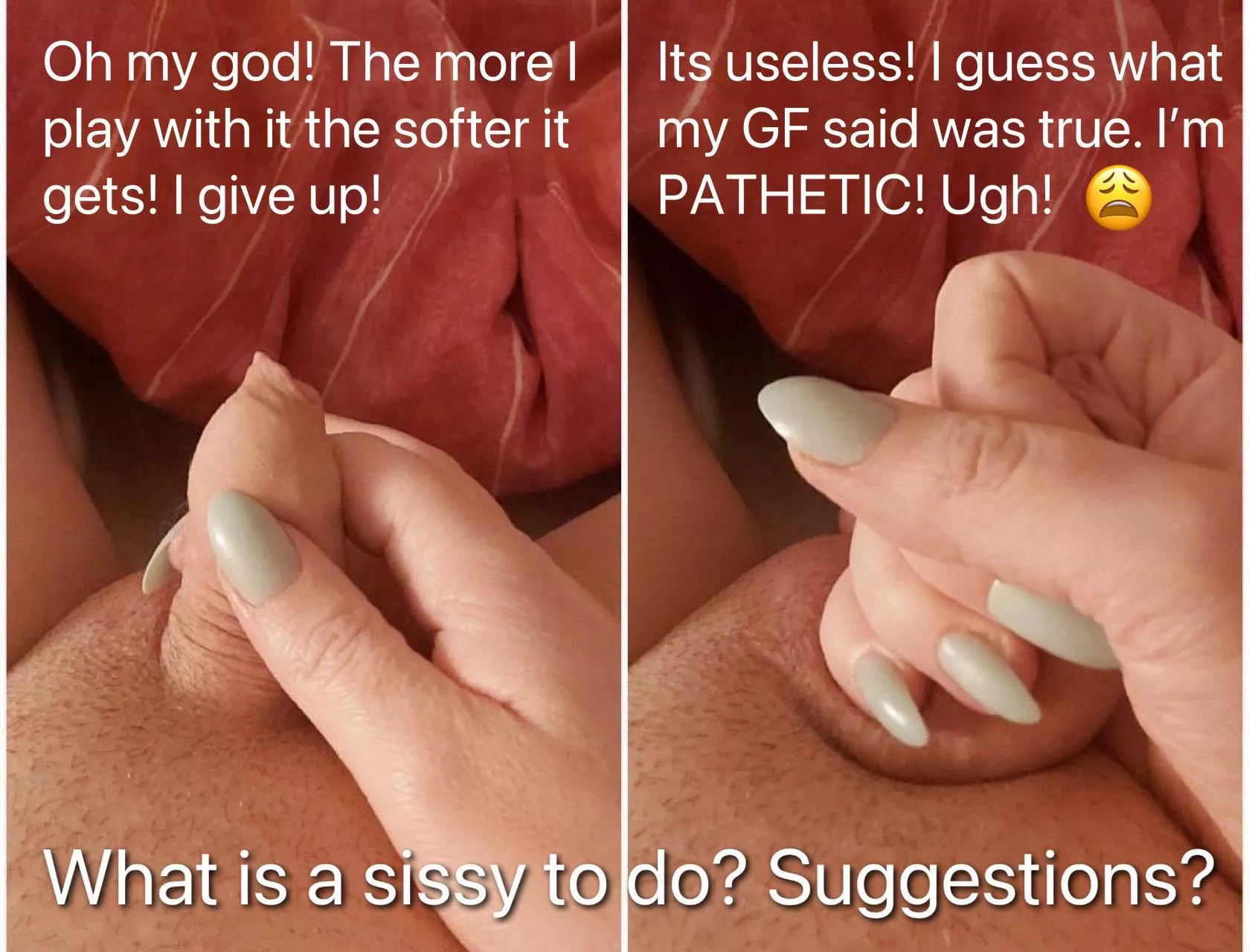 What is a sissy to do??