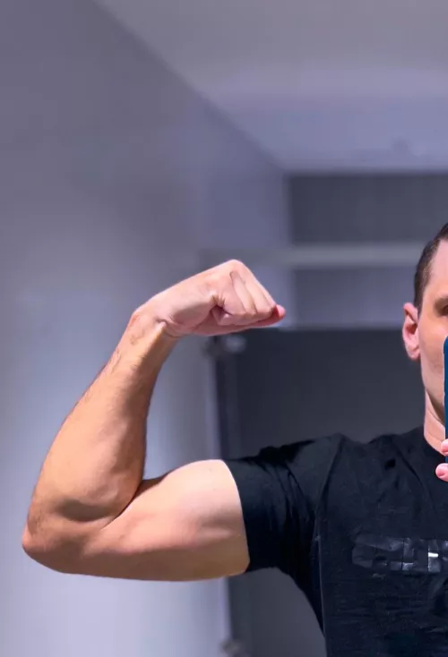 Working on getting more veiny forearms