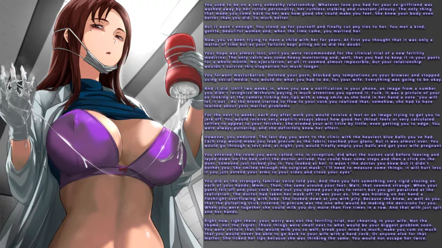 Your Ex Discovers That You Can't Impregnate Your Wife [Milking] [Temptation] [Non-consensual] [Cheating] [Femdom] [Try Not To Cum] [Fertility] [No Penetration] [Mind Break]