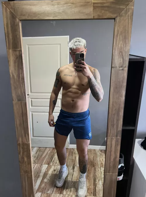 [23] I would smother you with my muscles