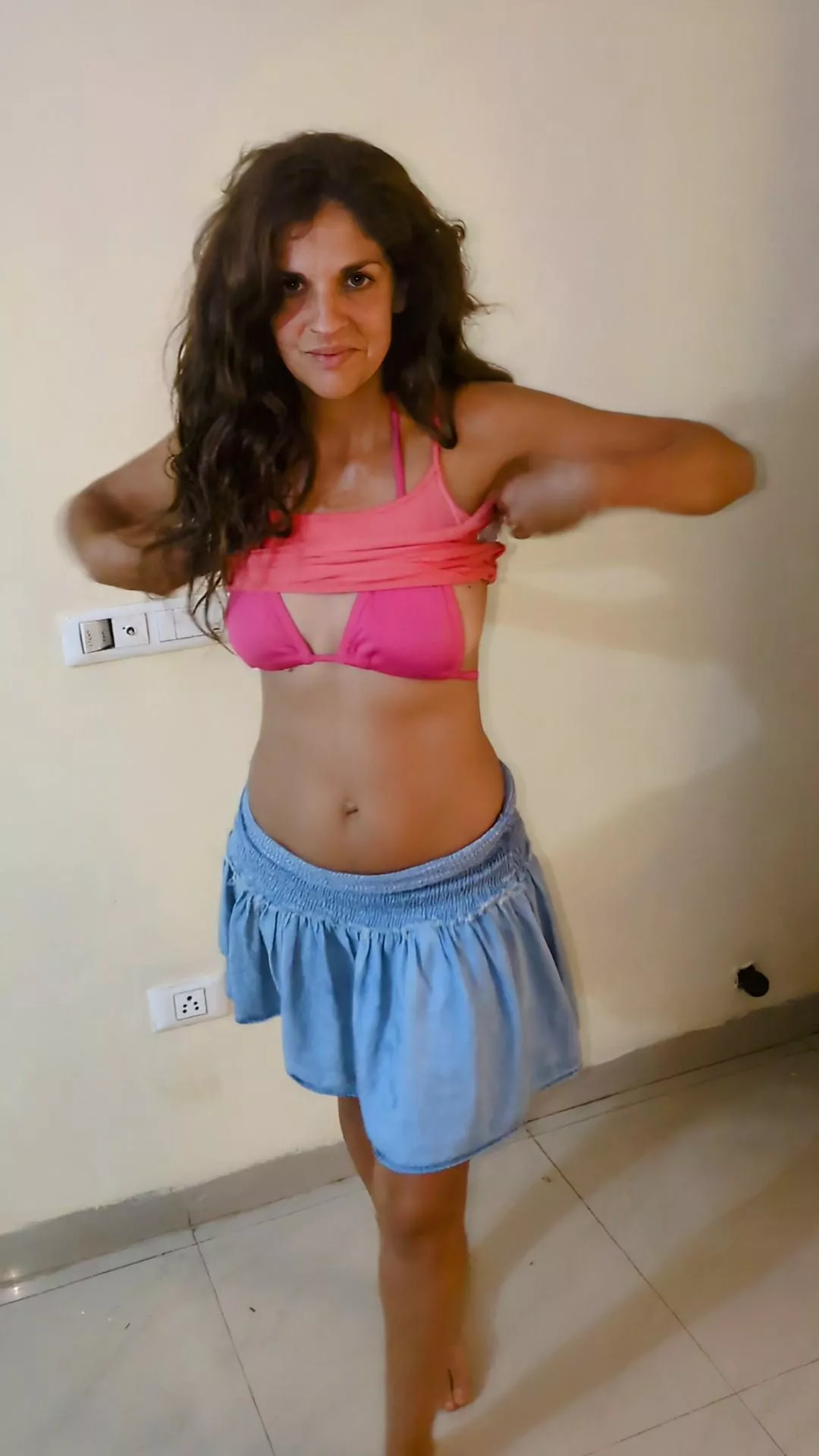 An Indian mom stripping is a beautiful thing