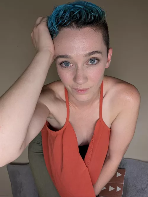 Bending over so you can whisper a secret in my ear....what's the secret?