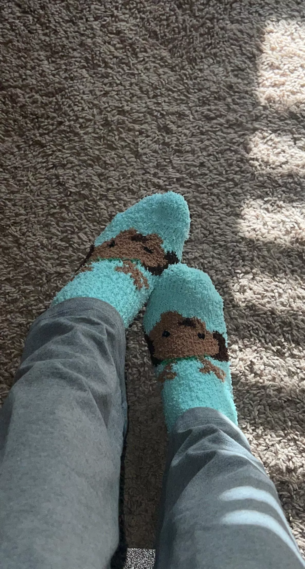 Fuzzy socks are my favorite :D