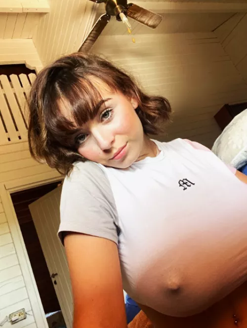 My boobs can make your cock disappear