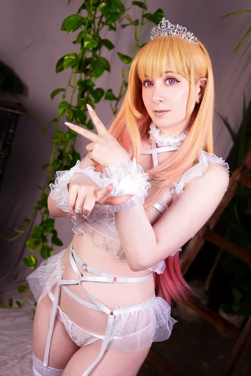 My Kitagawa Marin official lingerie cosplay (Love Slave Xev)