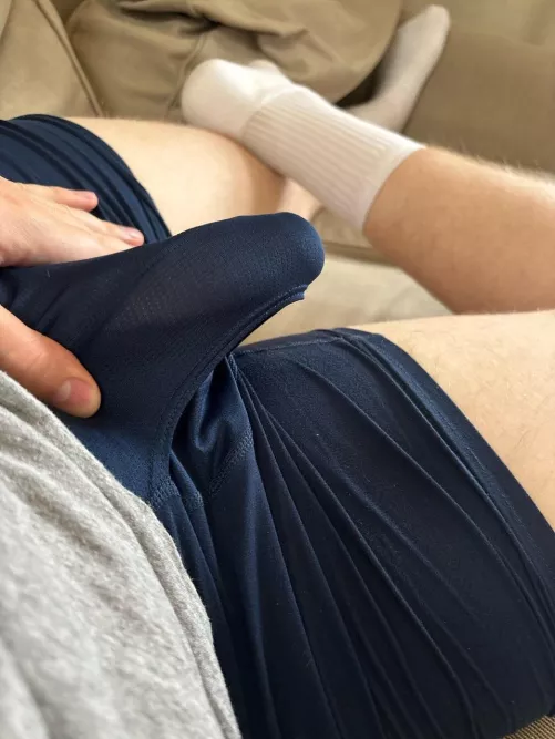 My new boxers are so stretchy and comfortable… do you like them?