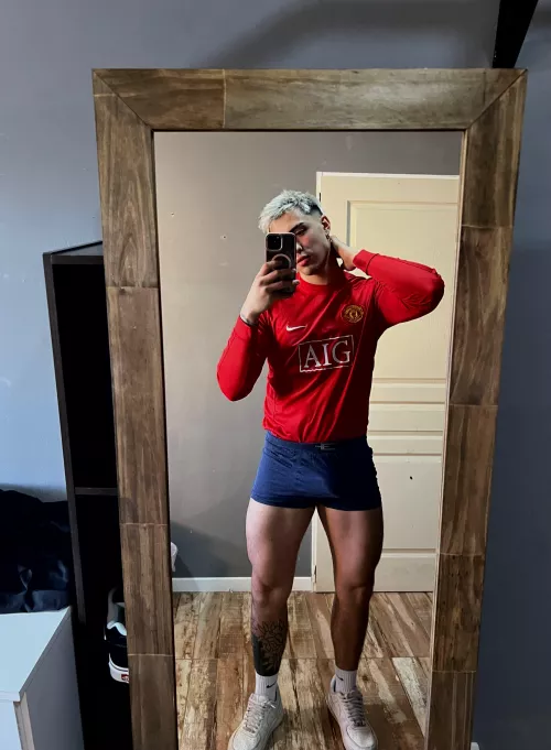 Sneak peek of my package in this sexy boxer brief?