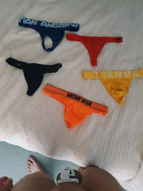 Which thong are you picking out for me?