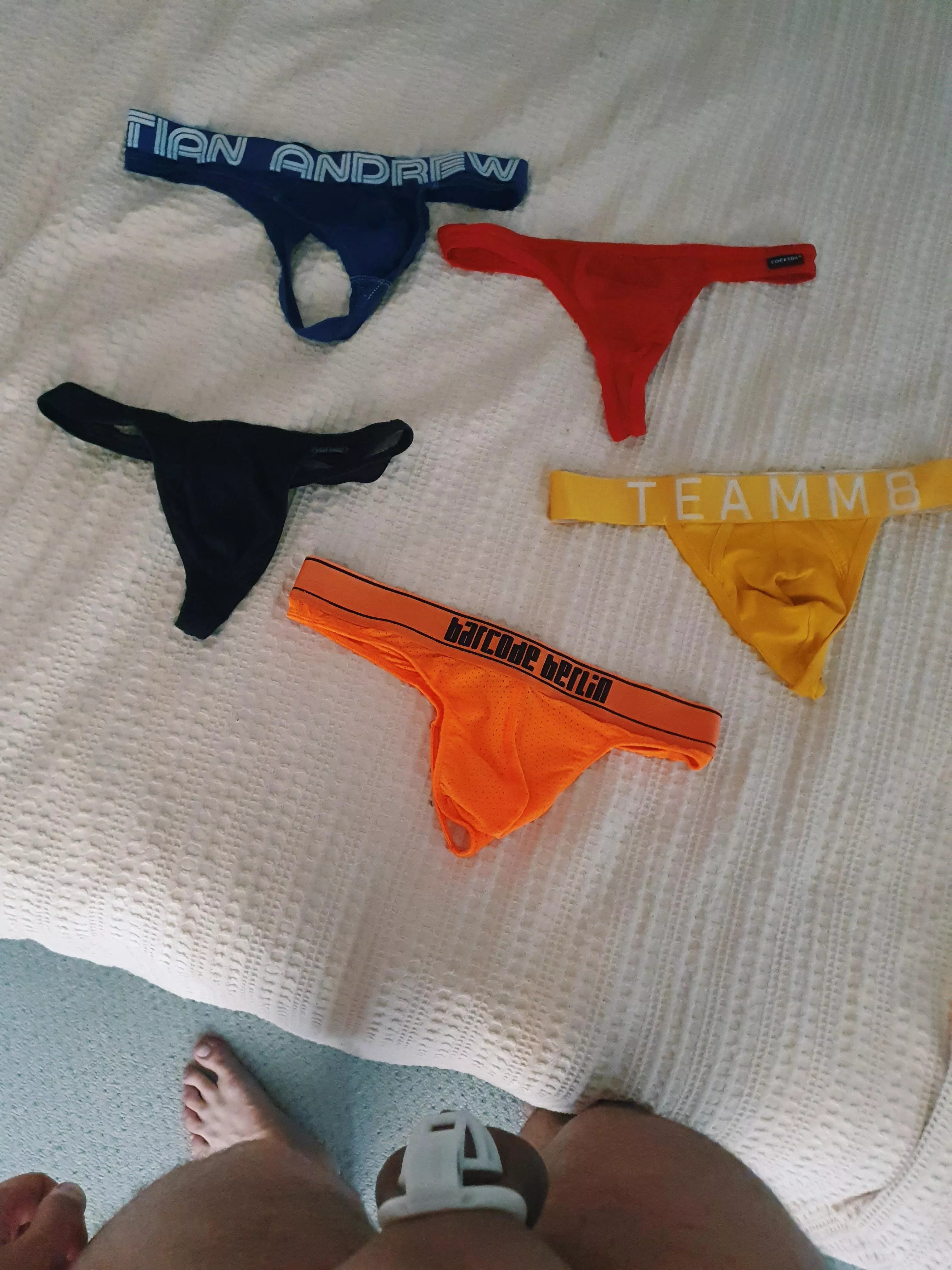 Which thong are you picking out for me?