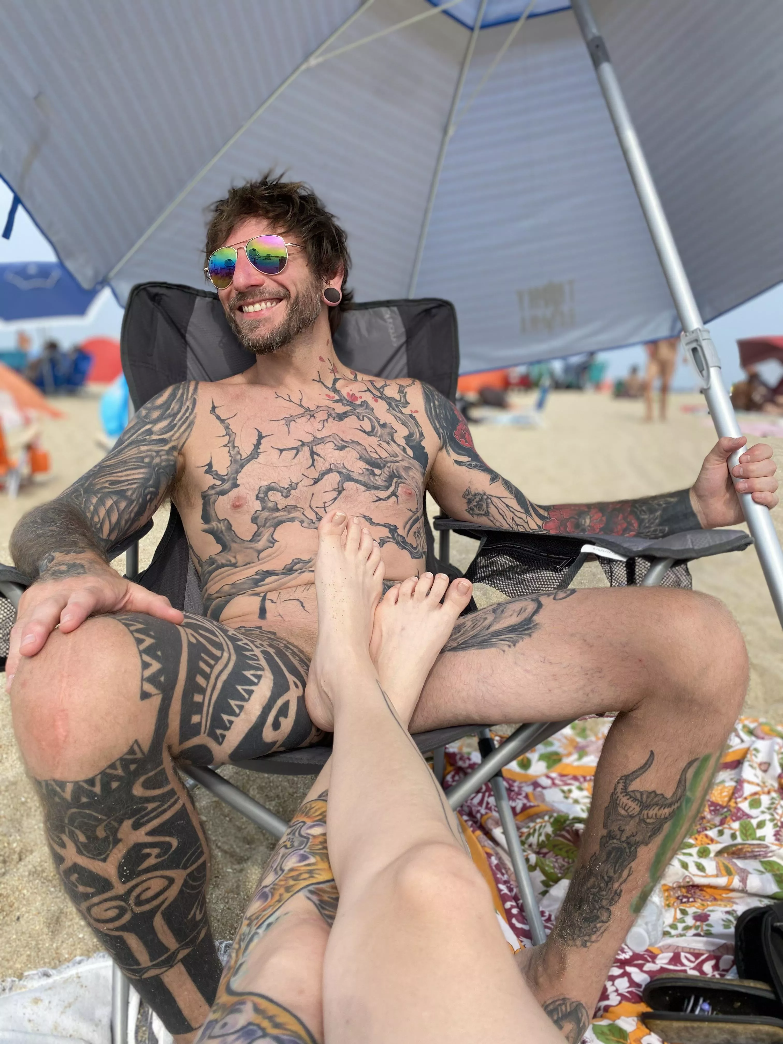 2nd time at the beach and it already feels like home 