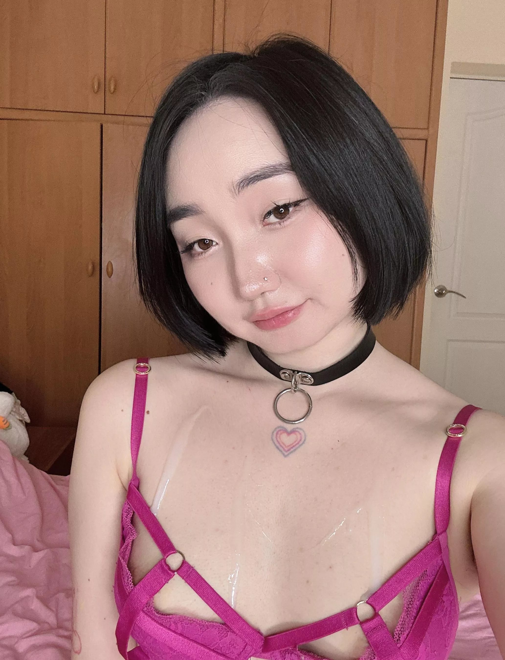 a smile shows that I'm glad it's over