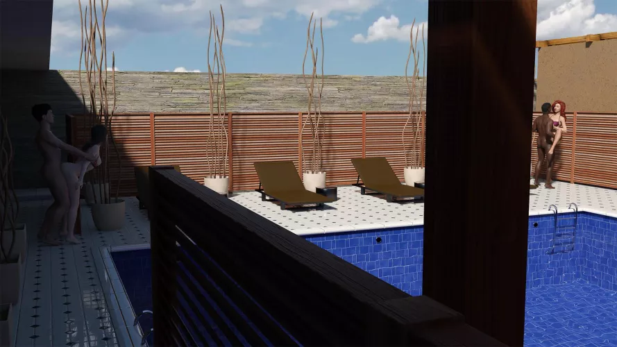 Angie in a Cheating Orgy in My Summer of InsanErotica