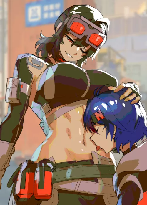 Belle Licking Grace's Toned Midriff (Arqa/arqo) [Zenless Zone Zero]