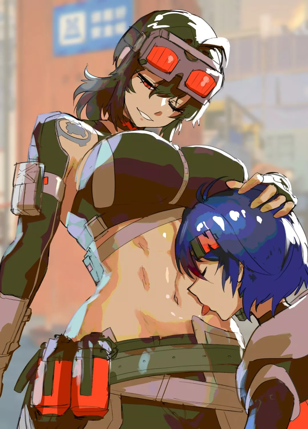 Belle Licking Grace's Toned Midriff (Arqa/arqo) [Zenless Zone Zero]