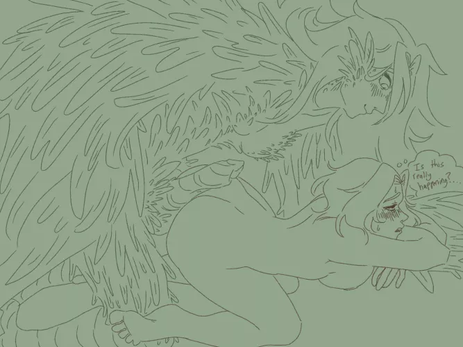 Harpy and her sailor gf