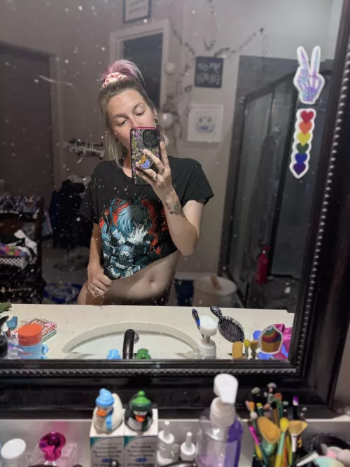 I like to stay in and snuggle and watch anime 