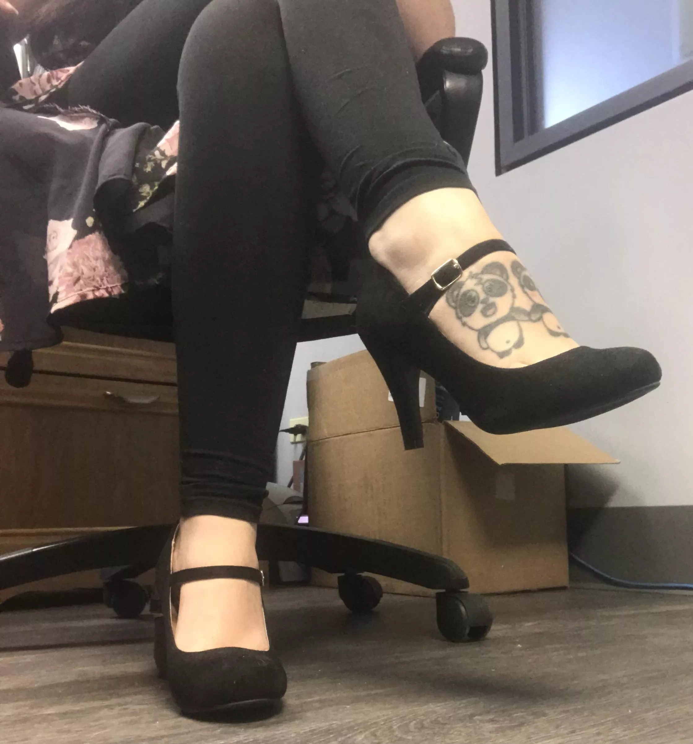 Love wearing these heels to work
