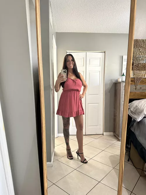 My pink sundress