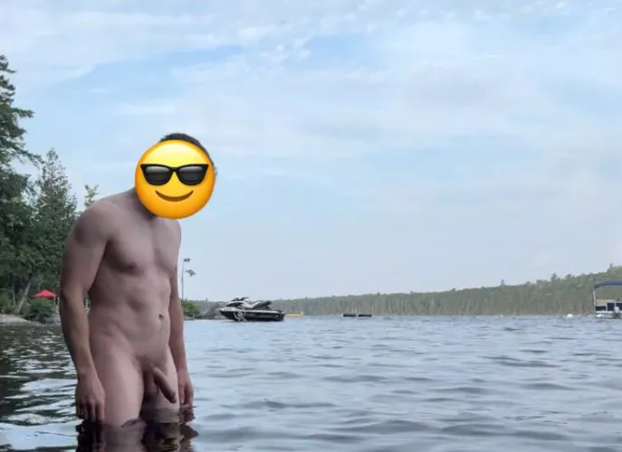 Perfect weather for a dip 