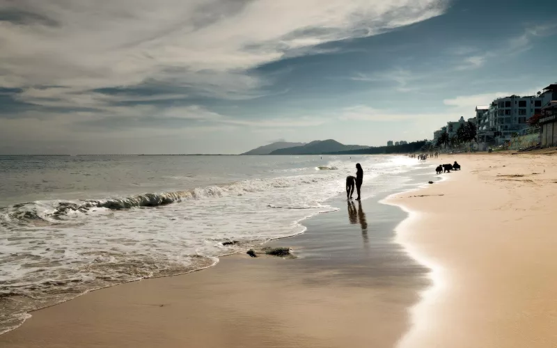 Sanya beach, Hainan Island