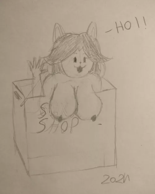 [Temmie] tem in box (by me) 