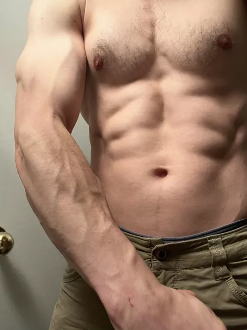 The blood is flowing