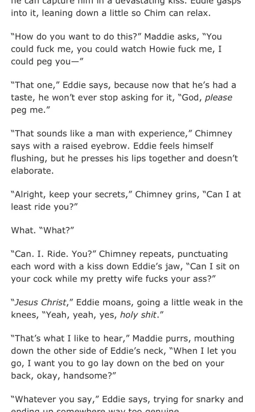 The hottest thing I’ve ever read