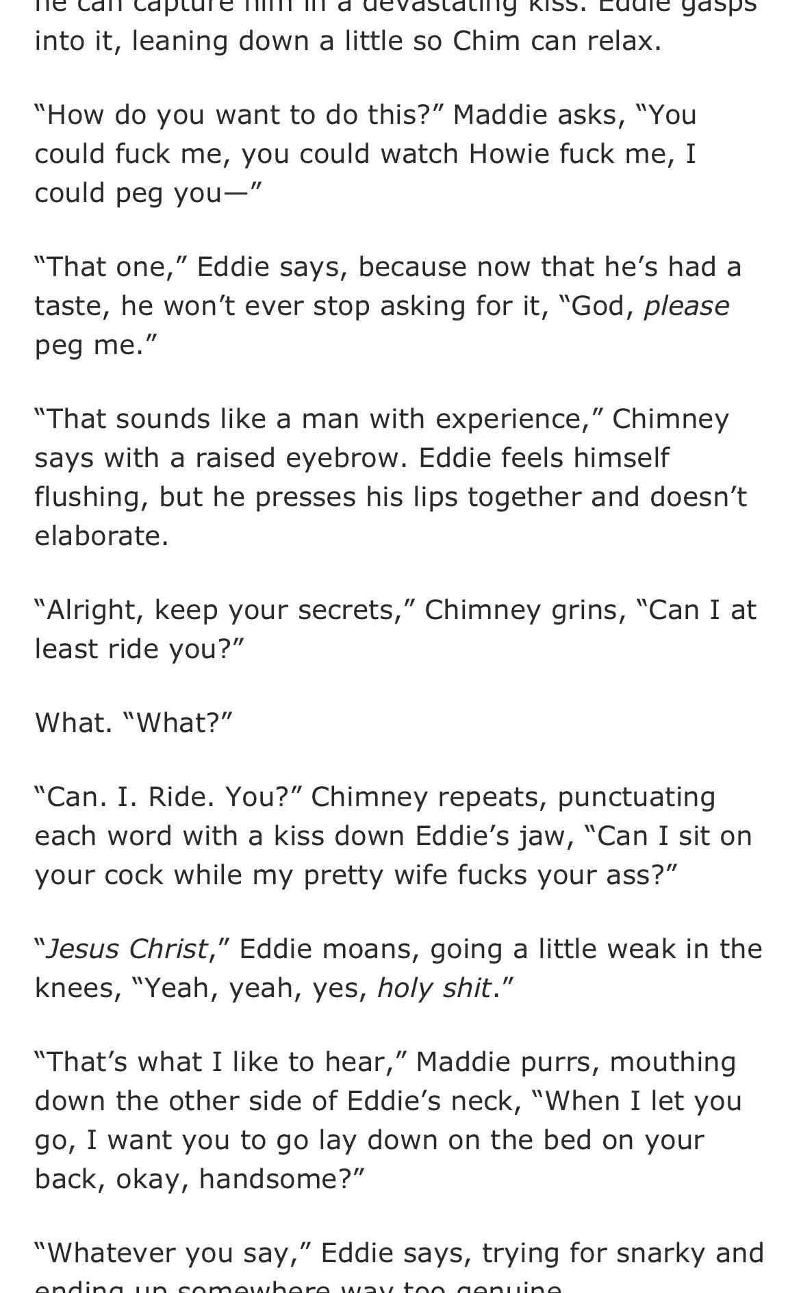 The hottest thing I’ve ever read