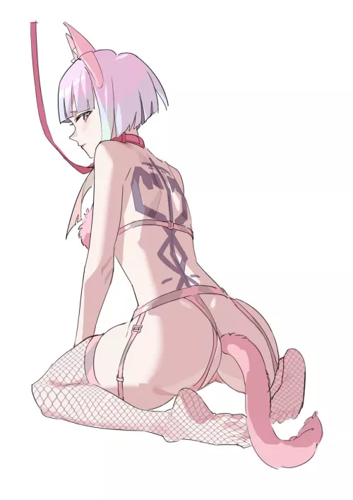 The look on her face tells you she’s been a bad girl…