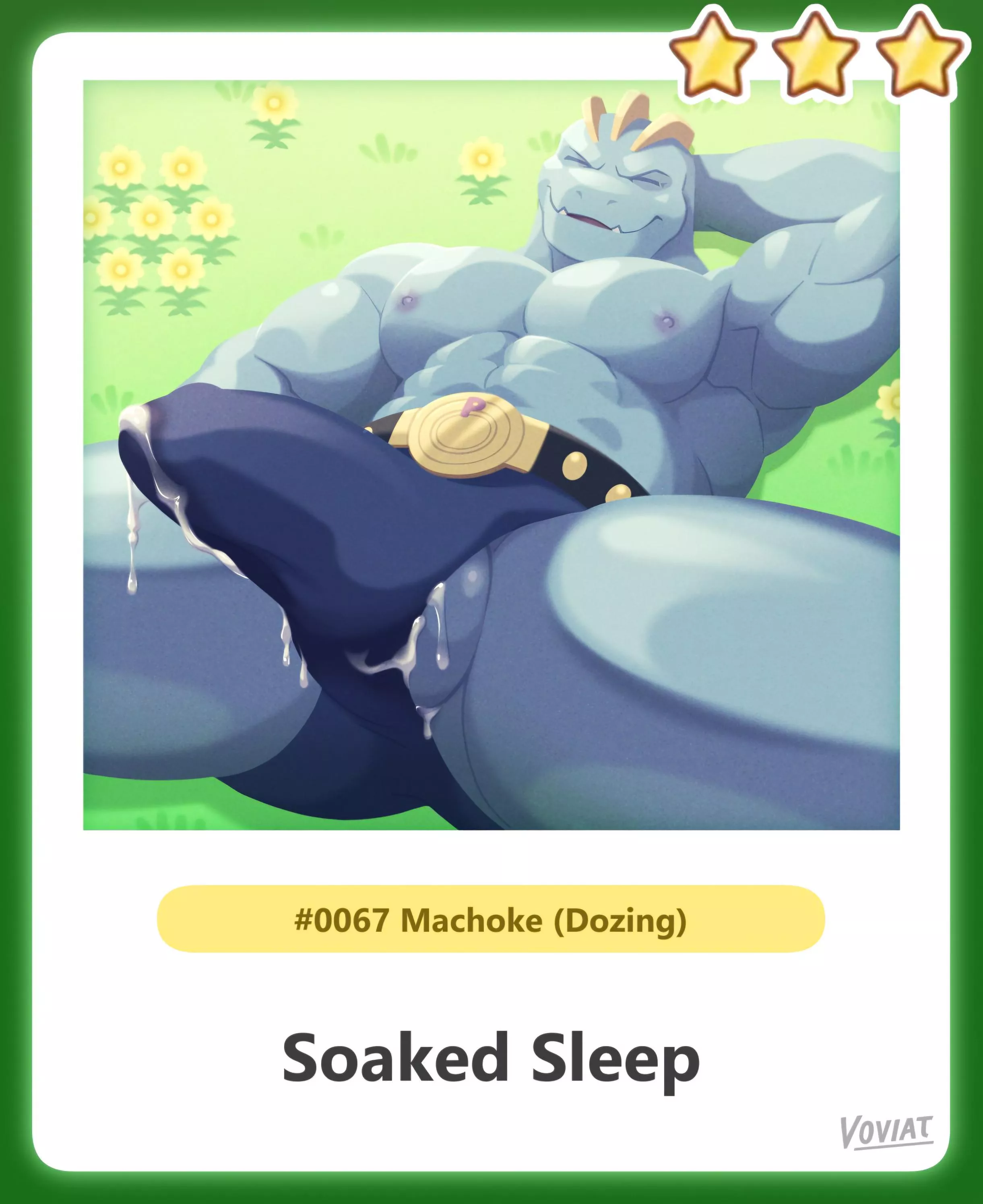 They finally added Machoke to Pokemon Sleep!! 🔞 Gay Pokemon Porn NSFW (voviat)