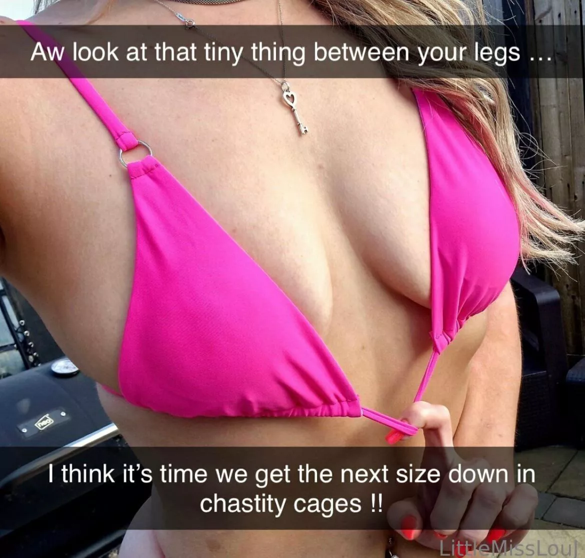 Time for the next size down !