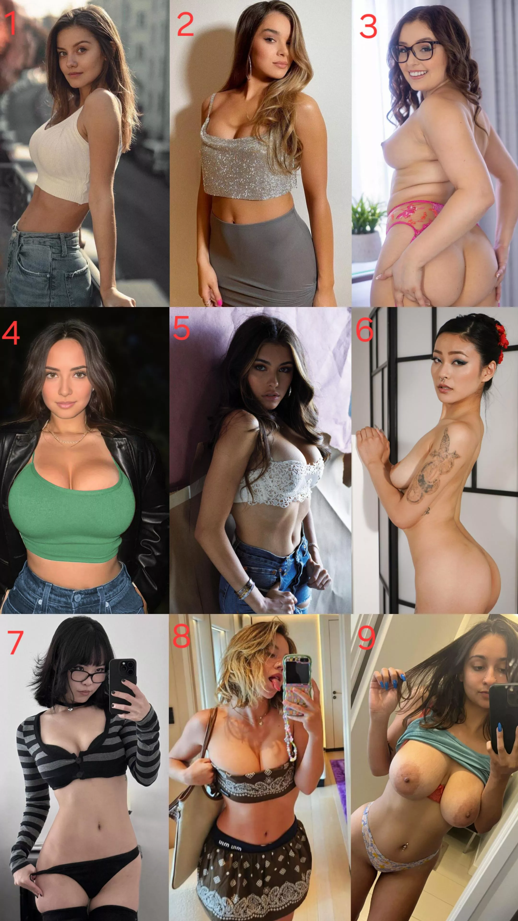 Top picks from my previous post. Who's your favorite [9]