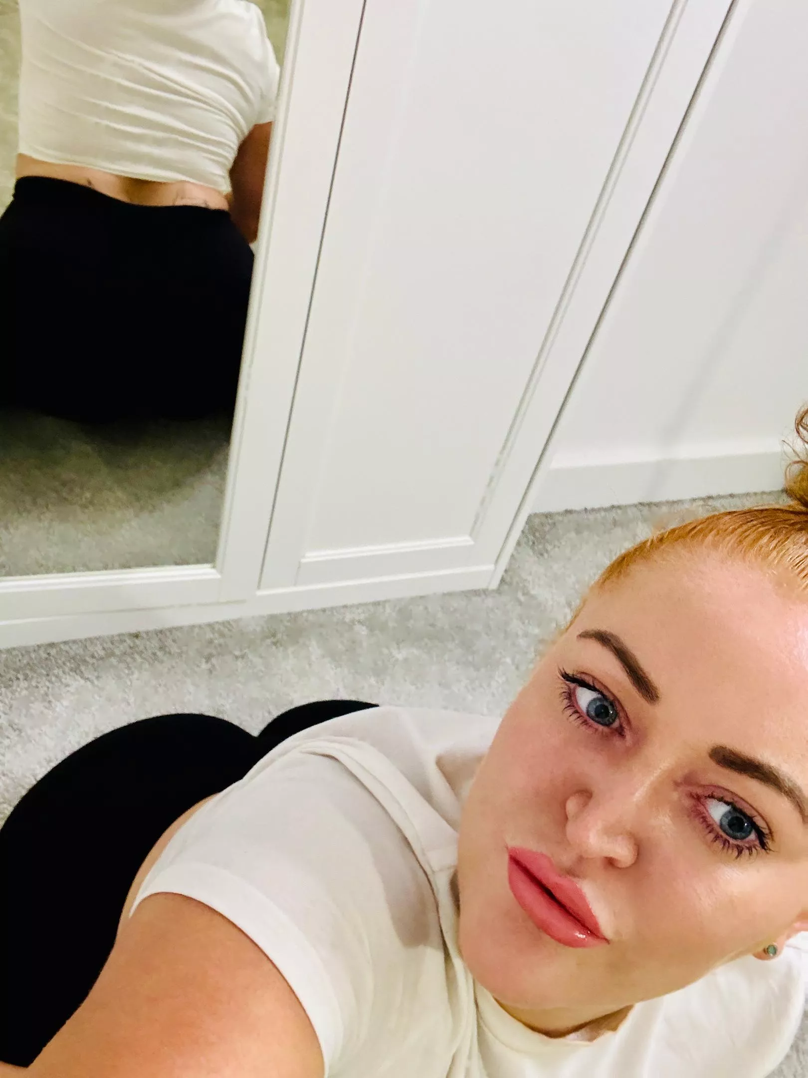 Would you slap my booty even though I'm a redhead