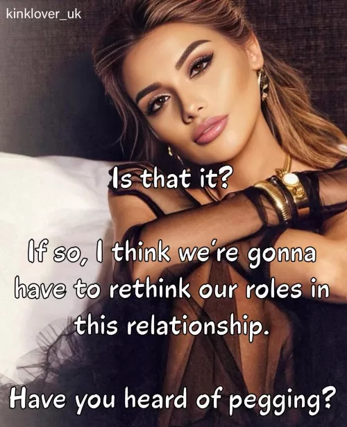 Your sex life, as you have known it, is about to change. Big time.