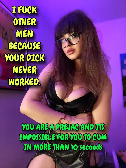 You're a prejac... [oc]