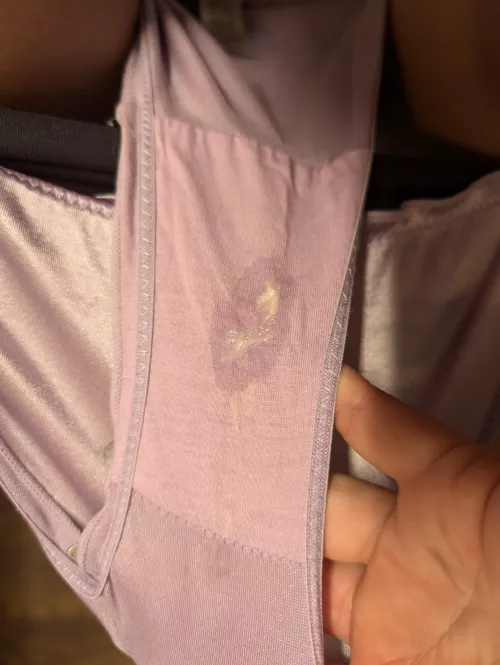 After a morning of edging 💦 what would you do with these dirty panties?