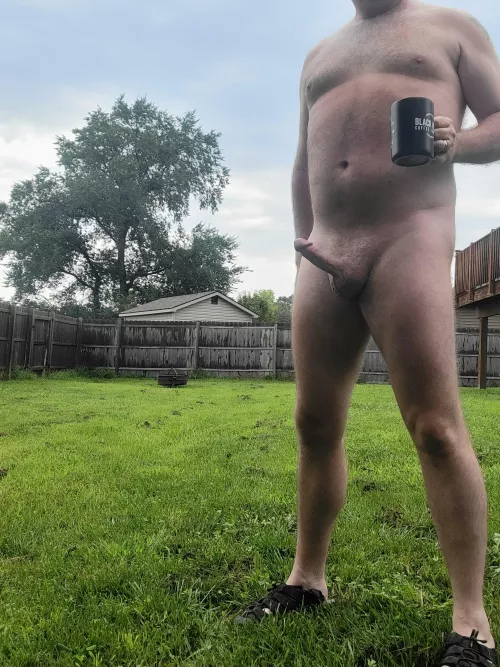 Afternoon coffee after the rain. Gonna need something to keep me up all night 😘☕️