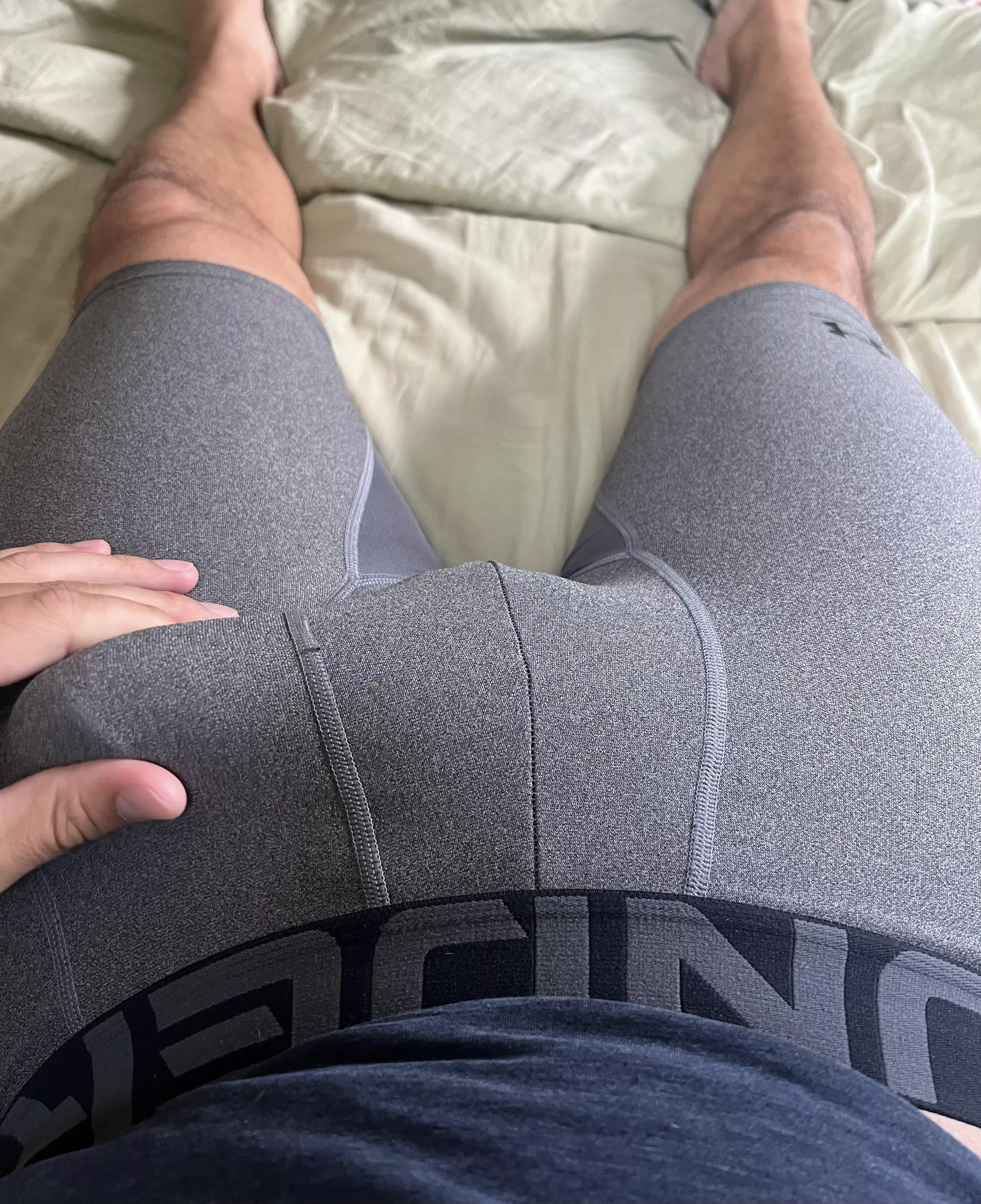 Always hard after the gym