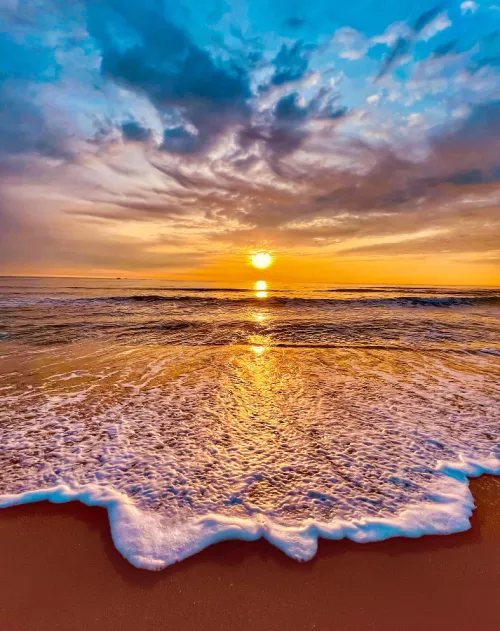 Beach life at new jersey