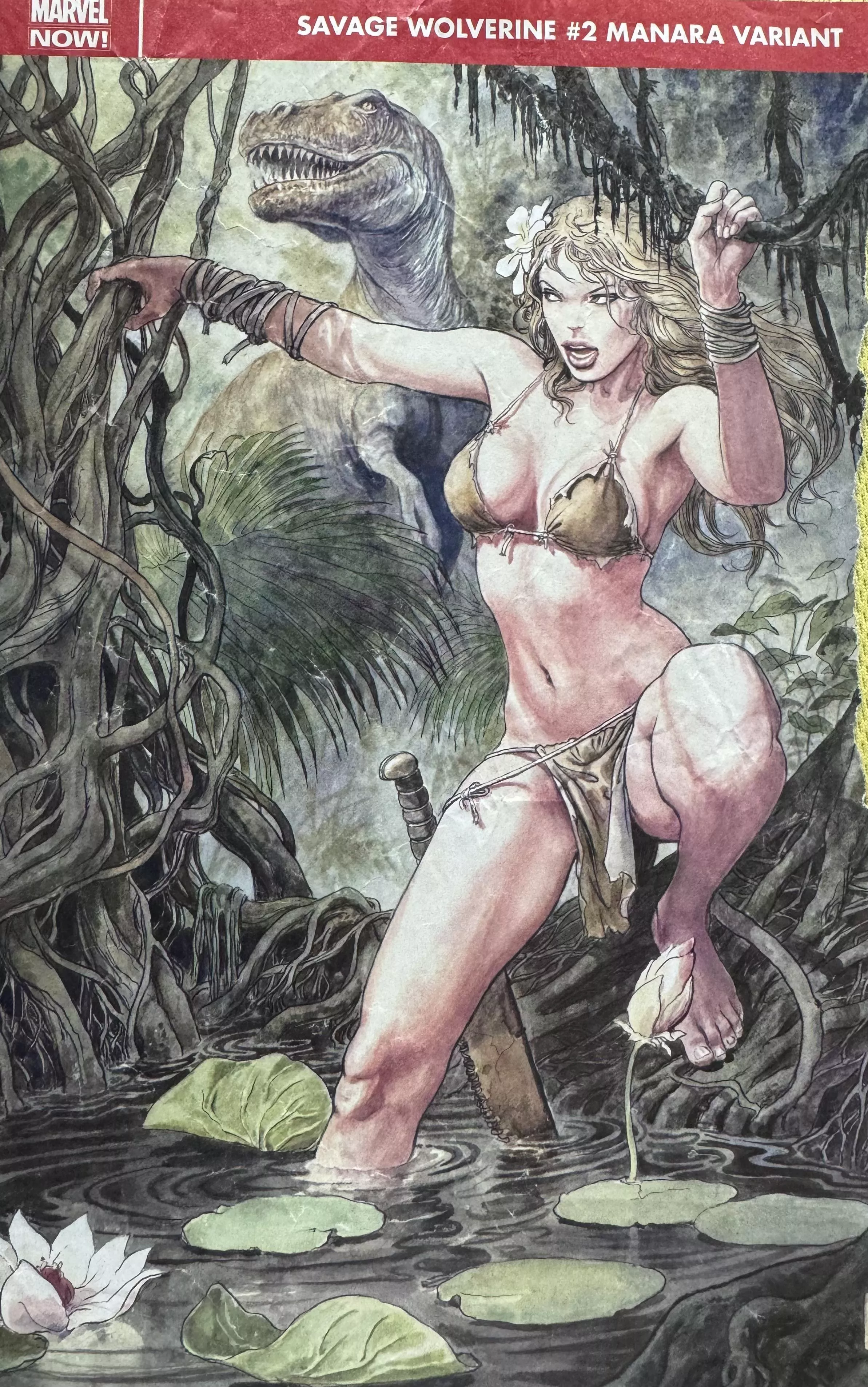 Does Manara know women or what? [Savage Wolverine #2 Manara Variant]