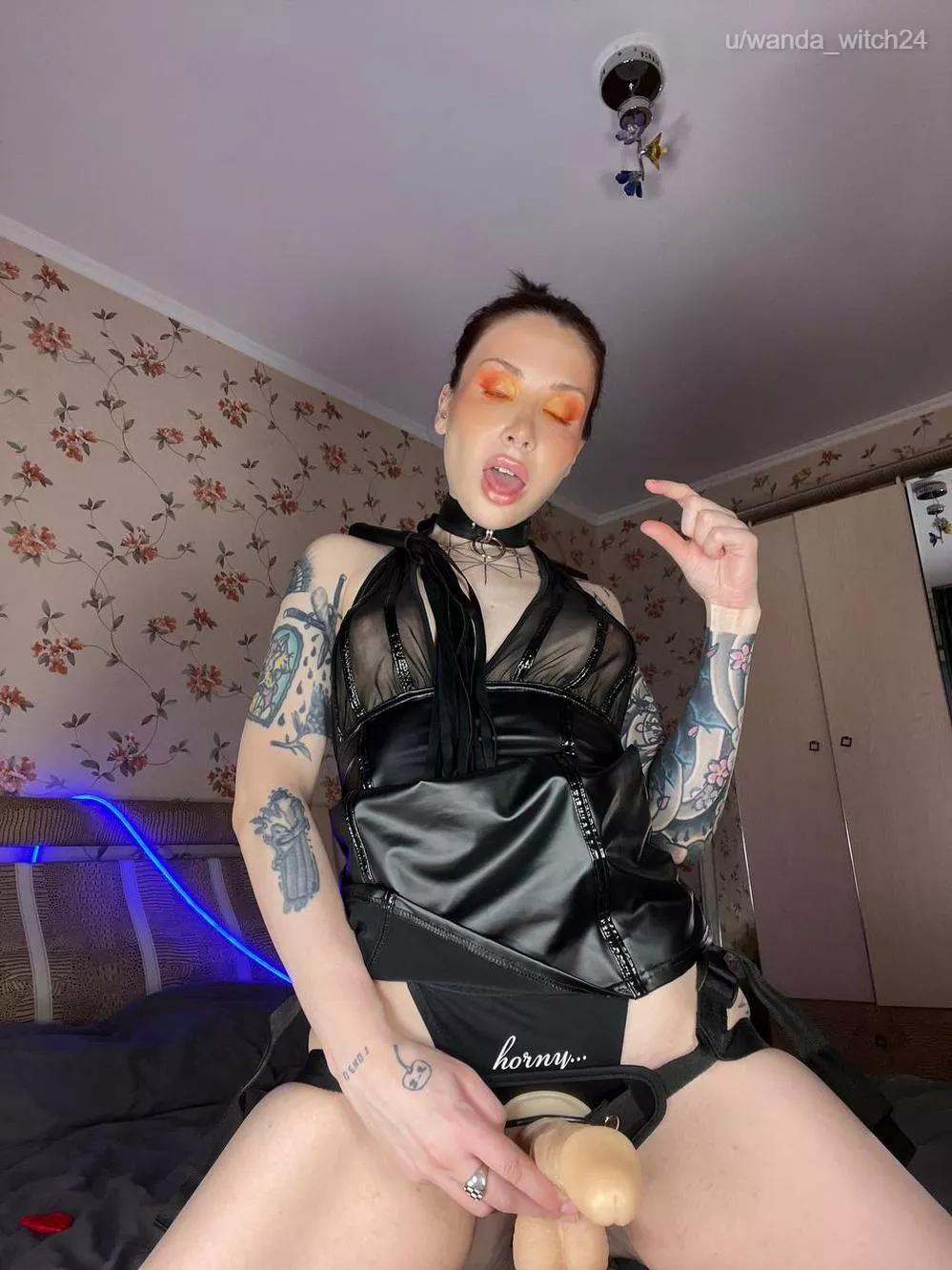 Does my strapon scare you or make you horny