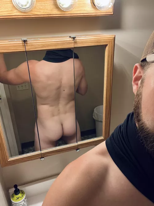 Excuse the farmers tan 