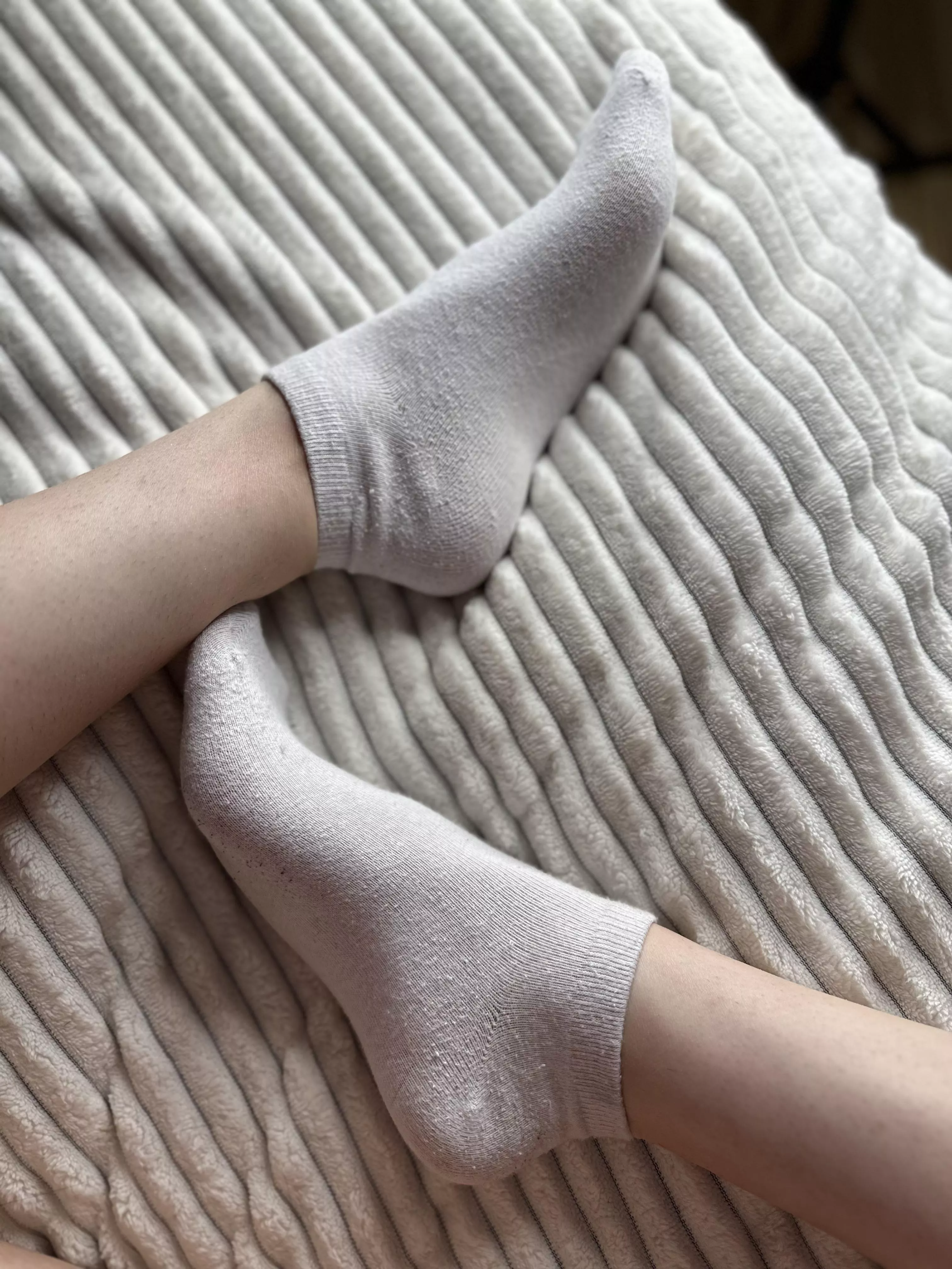 [F] How do you feel about white socks?