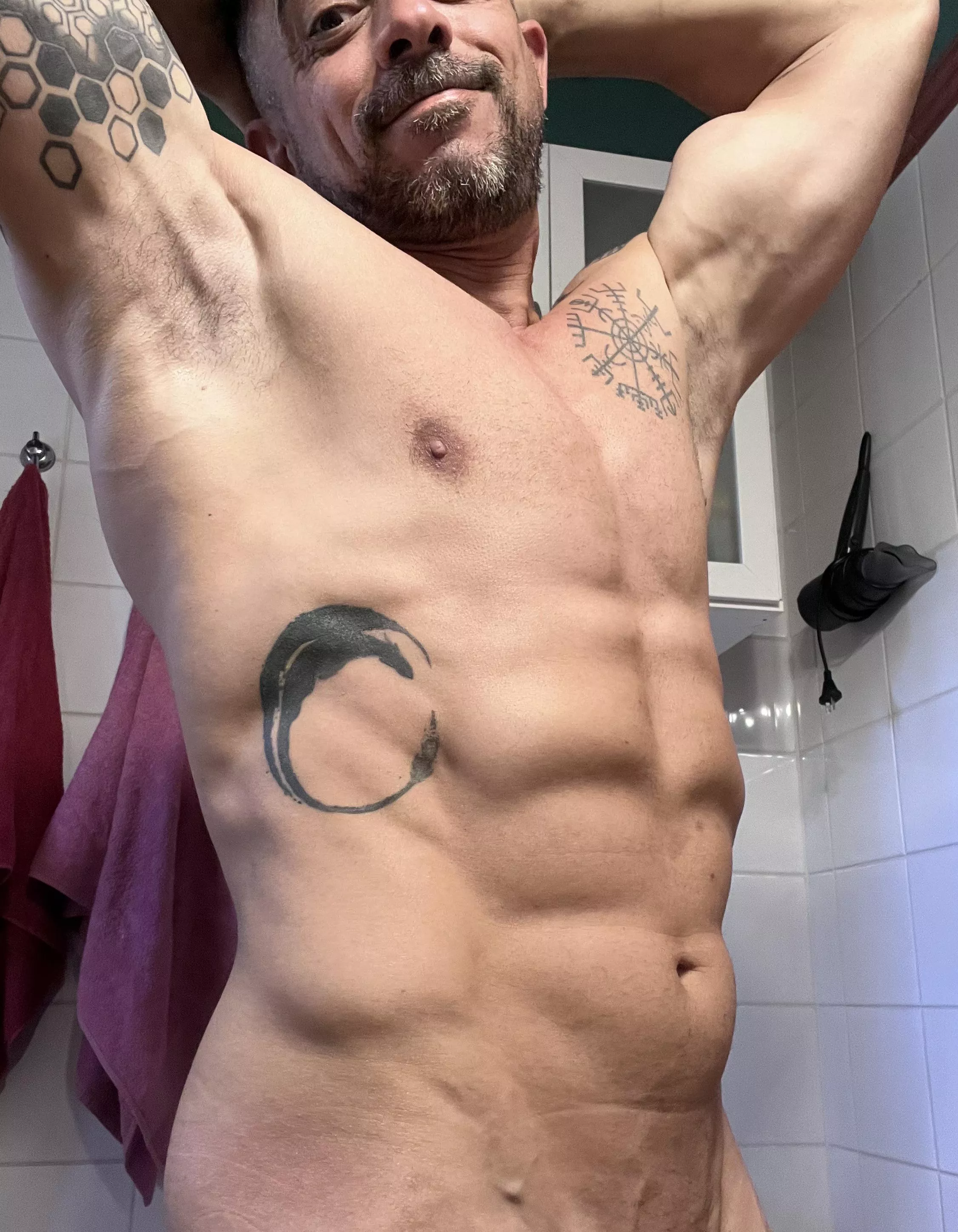 I realize about my veins in my pelvis!! Going good!😈