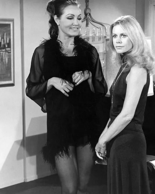 Julie Newmar and Elizabeth Montgomery (1960s)