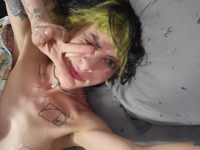 Looks like my bf really needed that release ;)