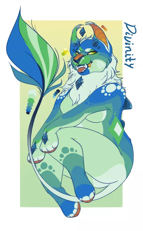 My main girl!! What's your main sona's specie? (Art is mine!)